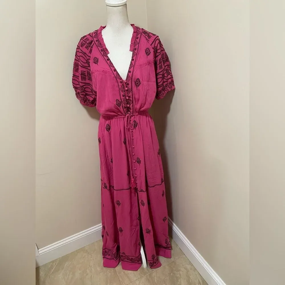 NWT Free people Riley Embroidered Maxi Dress size S
Retail $188
New with tag - Picture 5 of 13